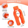 6-Pack Plastic Bottle Cap Opener, 3-in-1 Multi-Purpose Gripper Water Bottle