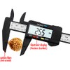 POWERTOOL LCD Digital Caliper, 0-200 Electronic Caliper Precision Vernier Micrometer