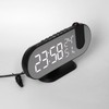 Projection Alarm Clock LED Digital Photosensitive Electronic Clock with 180