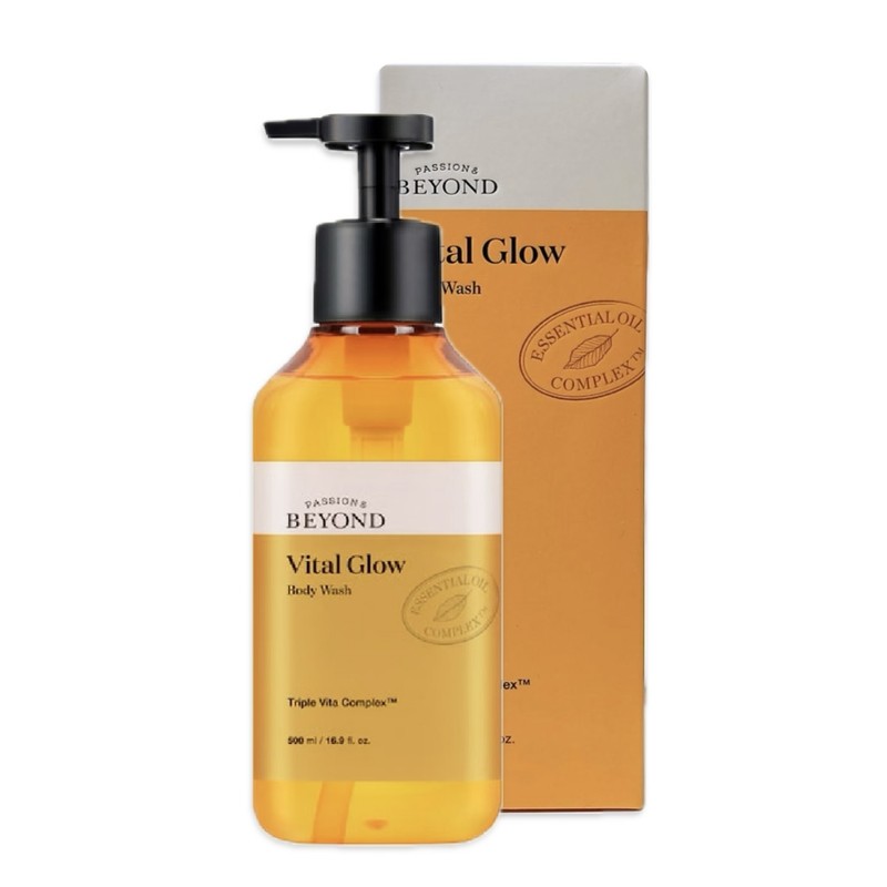 Beyond Vital Glow Body Wash 500ml Improves skin tone radiance