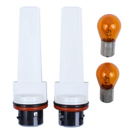 Roneeson Front Turn Signal Light Socket Holder with Bulb for Hyundai Santa Fe 17-23, Santa Fe XL 13-19, Tucson 16-18, Kia Cadenza 14-16, Optima 19-20