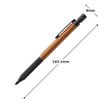 Luddite Mechanical Pencil TechDraw2 0.5mm Camel LDL-MP2BCA-05
