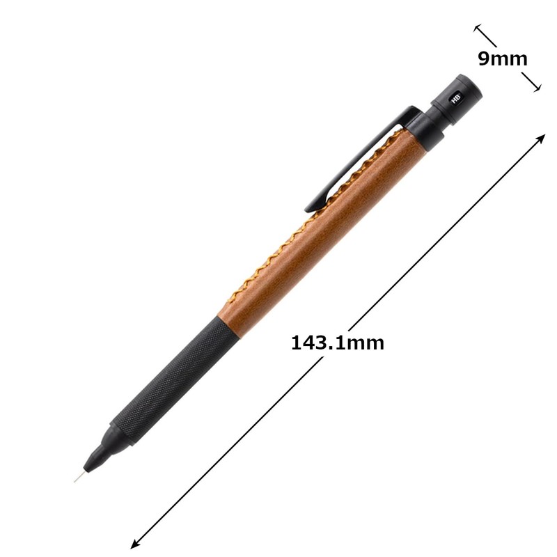 Luddite Mechanical Pencil TechDraw2 0.5mm Camel LDL-MP2BCA-05