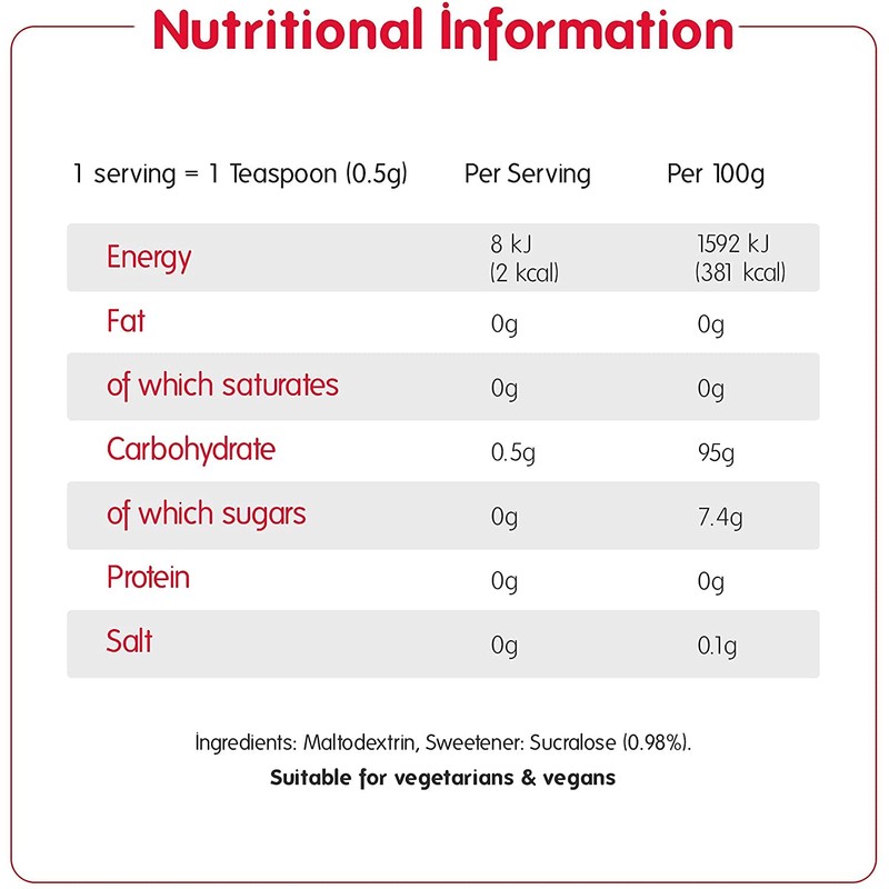 Canderel Granular Sweetener with Sucralose, 500G Drum