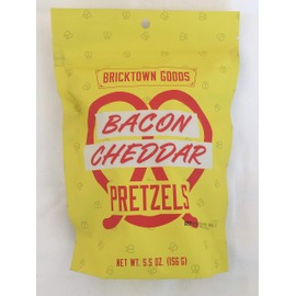 Bacon Cheddar Gourmet Flavored Pretzels - Small Batch, Artisan Recipe - 5.5 oz.
