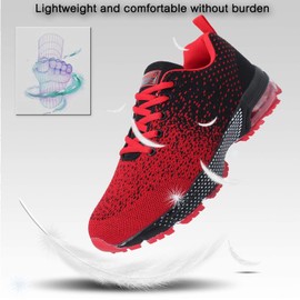 SYKT Tenis de Correr para Hombre y Mujer, Zapatos de Tenis, Deportivos, Informales, para Caminar, atléticos, para Interiores y Exteriores