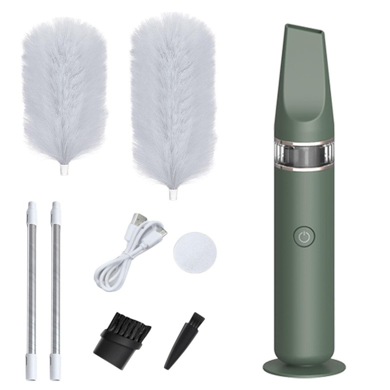 Electric Feather Duster | Adjustable Spin Feather Duster | Feather