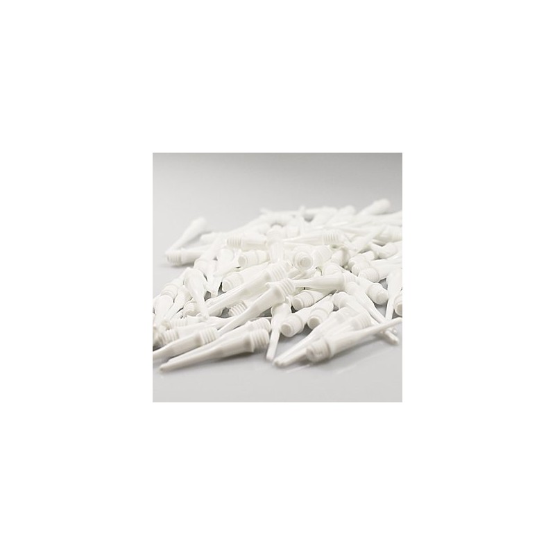 LSTYLE Short Lippoint Dart Tips - White | 2BA Soft