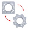 Pack of 4 Swivel Plate Ball Bearings, Swivel Bearing, 360