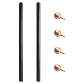 seork 66991 Black LAMP Post CROSSARM (2 Pcs) Fits for Westinghouse Lighting,Outdoor lamp Post, lamp Post Cross arm Black