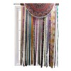 Mango Gifts Old Silk Sari Ribbon Doorway Curtain boho theme