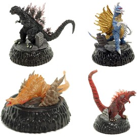 HG D+ Godzilla 03 (Complete Set of 4 Types)
