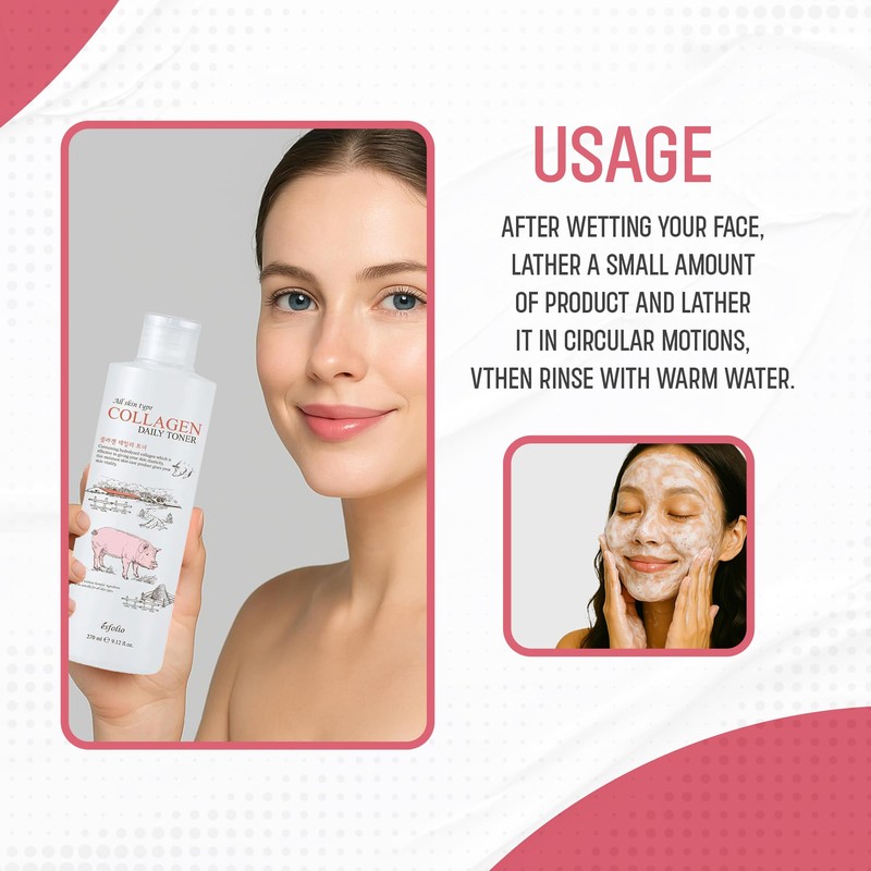 Esfolio Collagen Daily Toner – Hydrating & Firming Facial Toner