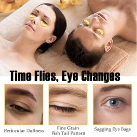 30 Pairs Lip Mask and Under Eye Patches, Crystal Collagen Eye Mask for Puffy Eyes, Effectively Nourishes Eye Masks Skincare, Face Mask Bulk, Lip Mask Bulk, Party Favors, Bulk Gifts, Cheer Gifts