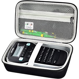 Case Compatible with DYMO Label Maker LabelManager 160 Portable Label Maker, Hard Travel Carrying Storage Bag Holder with Accessories Mesh Pocket (Box Only)