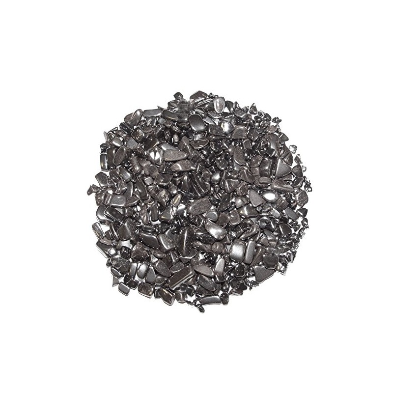 Hematite 200 Gram Mini Gemstone Tumbled Gemstone Discharge Size 4-8.