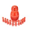 Semyonov Number Play Toy, 10 Pieces, Russian Goods, Bear,