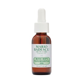 Mario Badescu Aceite nutritivo de rosa mosqueta para piel mixta, seca y sensible, aceite facial que hidrata y suaviza formulado con extracto de rosa mosqueta y aceite de ricino, 29 ml (paquete de 1)