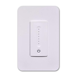 TAYCOM 3 Way Dimmer Switch, Dimmable Light Switch Compatible with Alexa, Google Assistant and SmartThings, Neutral Wire Needed, 2.4GHz, ETL Certified, No Hub Required, White