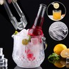 Clear Buffet Plastic Tong,Mini Plastic Buffet Serving Tong,Buffet Serving Tong