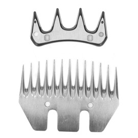 Electric Wool Cutter Goat Clipper Blades Scissor Combs Shear Blades Sheep Shears Blade Straight 13 Tooth Replacement Part for Sheep Shears Electric Clipper