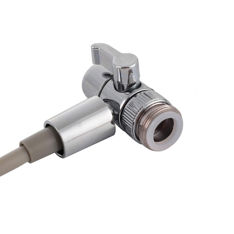 TOPWAY Brass Tap Diverter Splitter with Shower Head Bidet Sprayer
