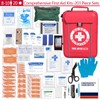 Besst Survivor Comprehensive First Aid Kit -Labeled Compartments for Trauma