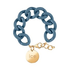 ICE Jewellery Chain Bracelet with Blue XL Mesh for Women, Acetate, No Gemstone