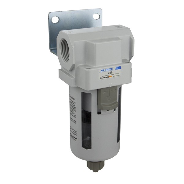 PneumaticPlus SAFD400-N06B Compressed Air Coalescing Filter, 0.01 Micron 3/4" NPT