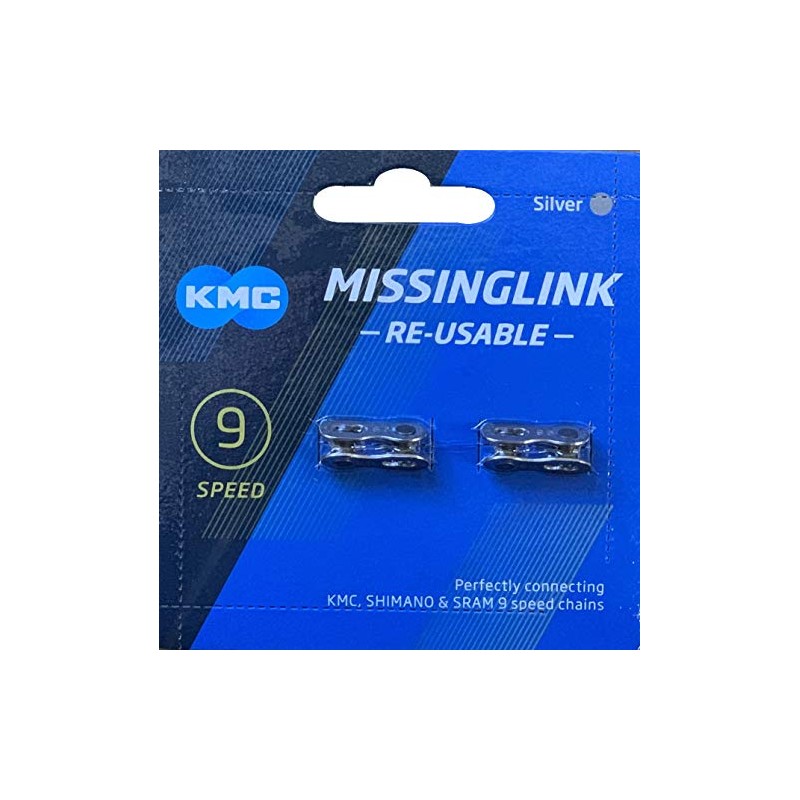 Chain Link KMC MISSINGLINK 9SPD 6.5MM Card of 2