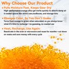 RAINFLOW Orange Desiccant Beads Reusable - 450G Indicating Silica Gel