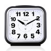 Tinload 5.5" Large No Ticking Analog Alarm Clock,Silent Readable for