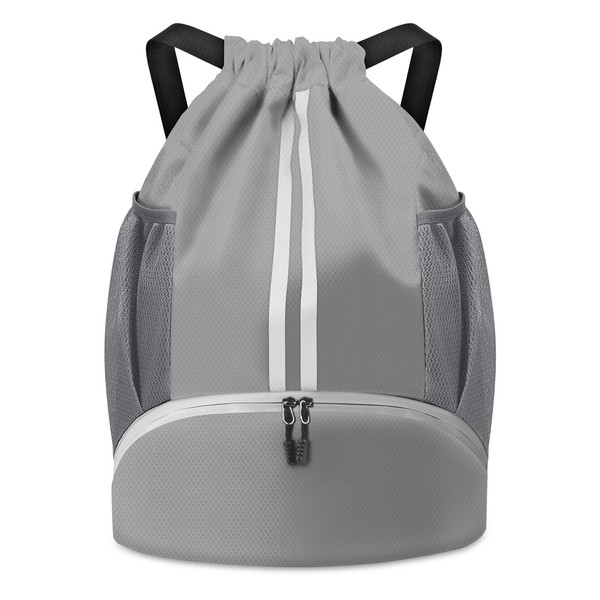 BROTOU Soccer Bags, Soccer Basketball Volleyball Football Gym Drawstring Backpack