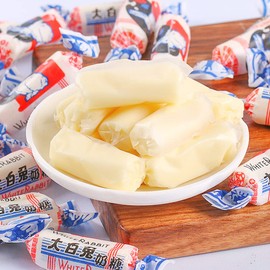 White Rabbit Toffee 227g/bag (about 40pcs/bag) 8oz/bag Festive Candy 大白兔奶糖