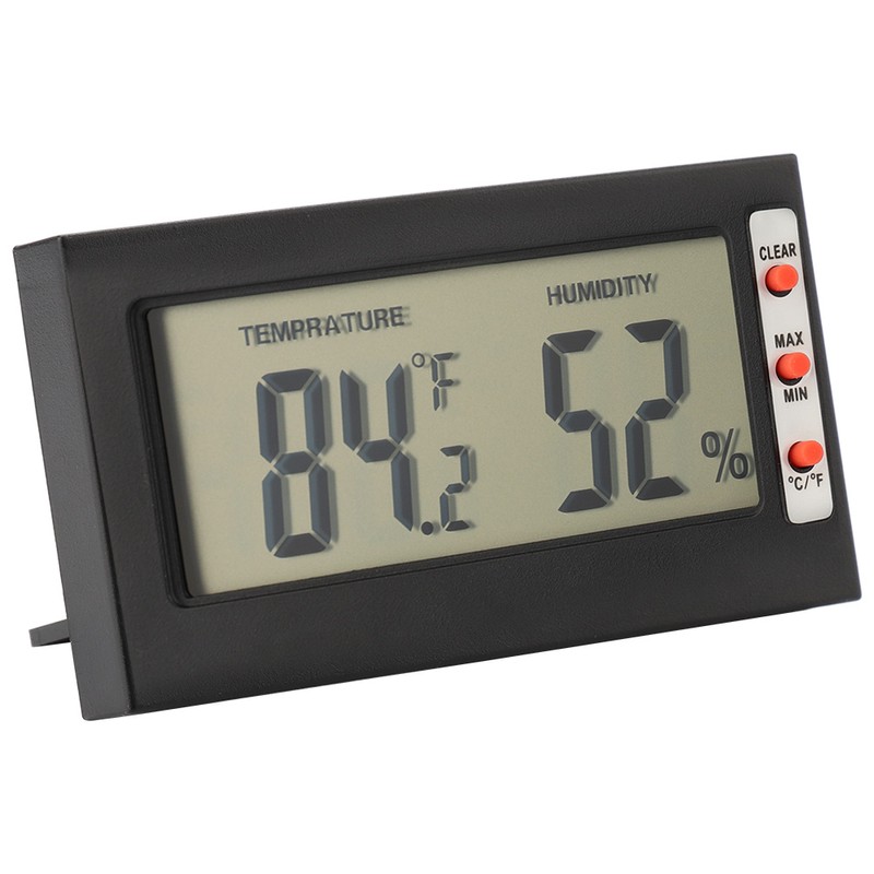 Digital Hygrometer Indoor Thermometer Humidity Monitor Gauge 2-in-1 Monitor