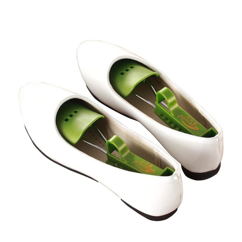 Happyupcity 2 Pairs Plastic Adjustable Men Shoe Tree Stretcher Boot