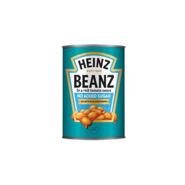 Heinz No Added Sugar Beans in a Rich Tomato Sauce, 415 g