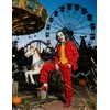 Fashonal Red Clown Suit Costume Adult Men, Clown Outfit Blazer