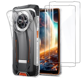 MEMELOKA Case for Blackview BV8200 with 2 Protective Films, Ultra Thin Transparent Anti-Yellowing Soft TPU Protective Case [Anti-Scratch] [Anti-Fingerprint]