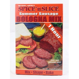 Spice N Slice Sausage Making kit ( Summer Sausage Bologna , Salami and Pepperoni ) Deli in 1 Hour