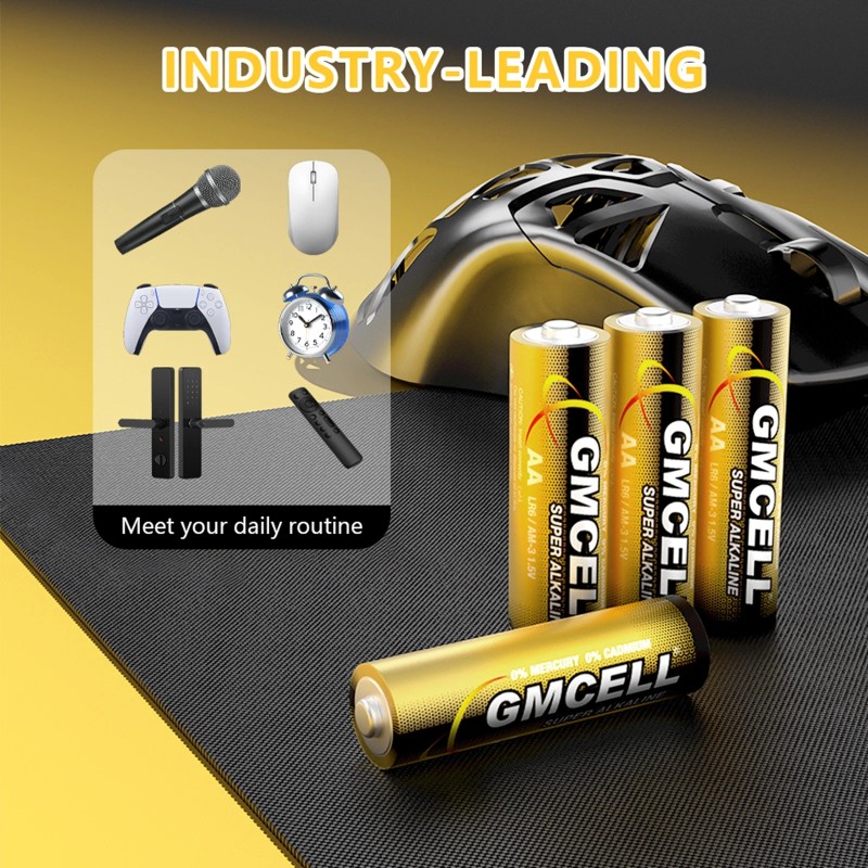 GMCELL 36 AAA Batteries + 36 AA Batteries Combo 1.5V