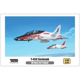 Wolf Pack Design 1/48 United States Navy Tee – C Mcdonnell Douglas T-45 Goshawk Premium Edition Plastic Model wolwp14805 
