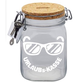 Money Box Holiday Fund Money Gift Idea Transparent L