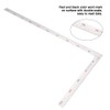 90 Degree Right Angle Finder Large L Ruler Stainless Steel