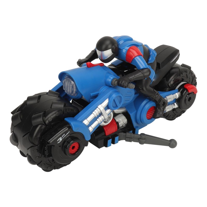 1:10 Scale Remote Control Motorcycle Toy High Speed RC Stunt
