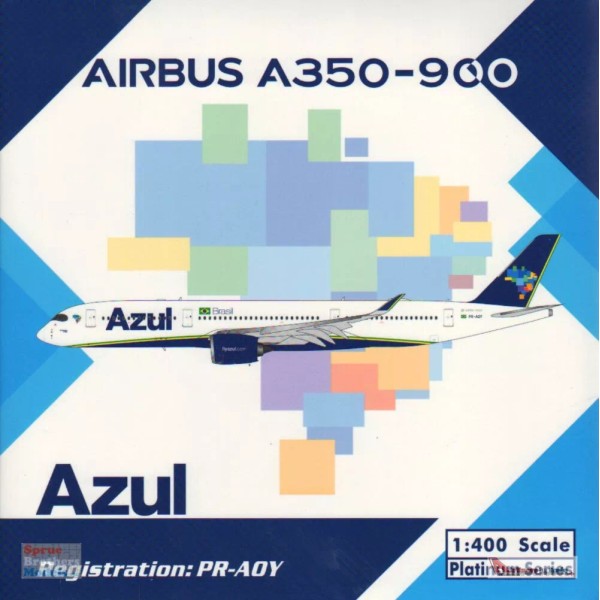 Phoenix Model PHX11775 1:400 Phoenix Model Azul Brazilian Airlines A350-900