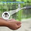 Pack of 6 Tap Extension 1/2 Inch, Stainless Steel Shower
