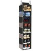 roomtalk Large-Sized Hanging Shoe Organizer 8-Shelf, Hanging Closet Organizer with