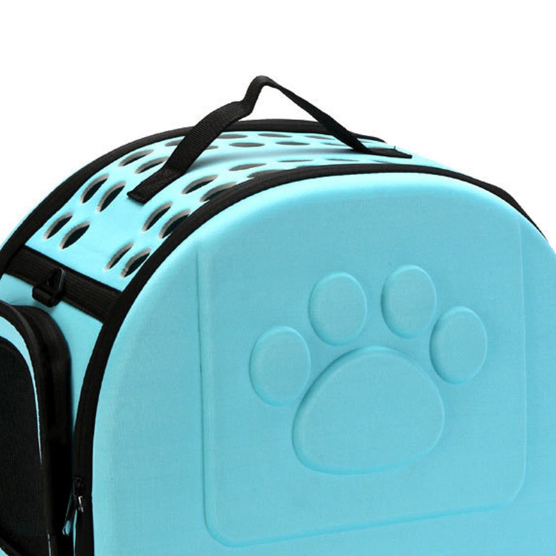 Cat Carrier Collapsible Breathable Large Capacity Portable Pet Carrying Bag