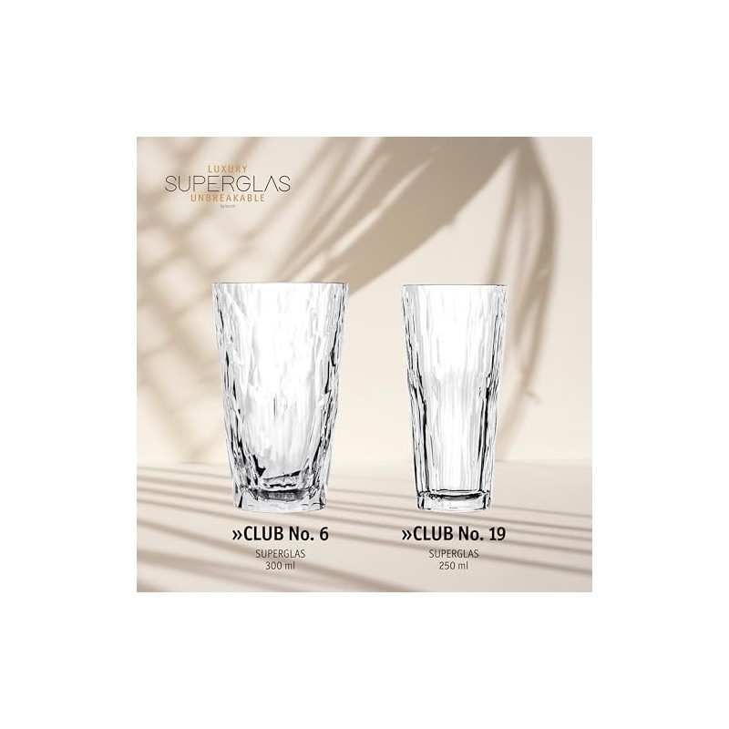 Koziol Superglas Club No. 6 (Rose Quartz)